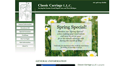 Desktop Screenshot of classiccarriagellc.com